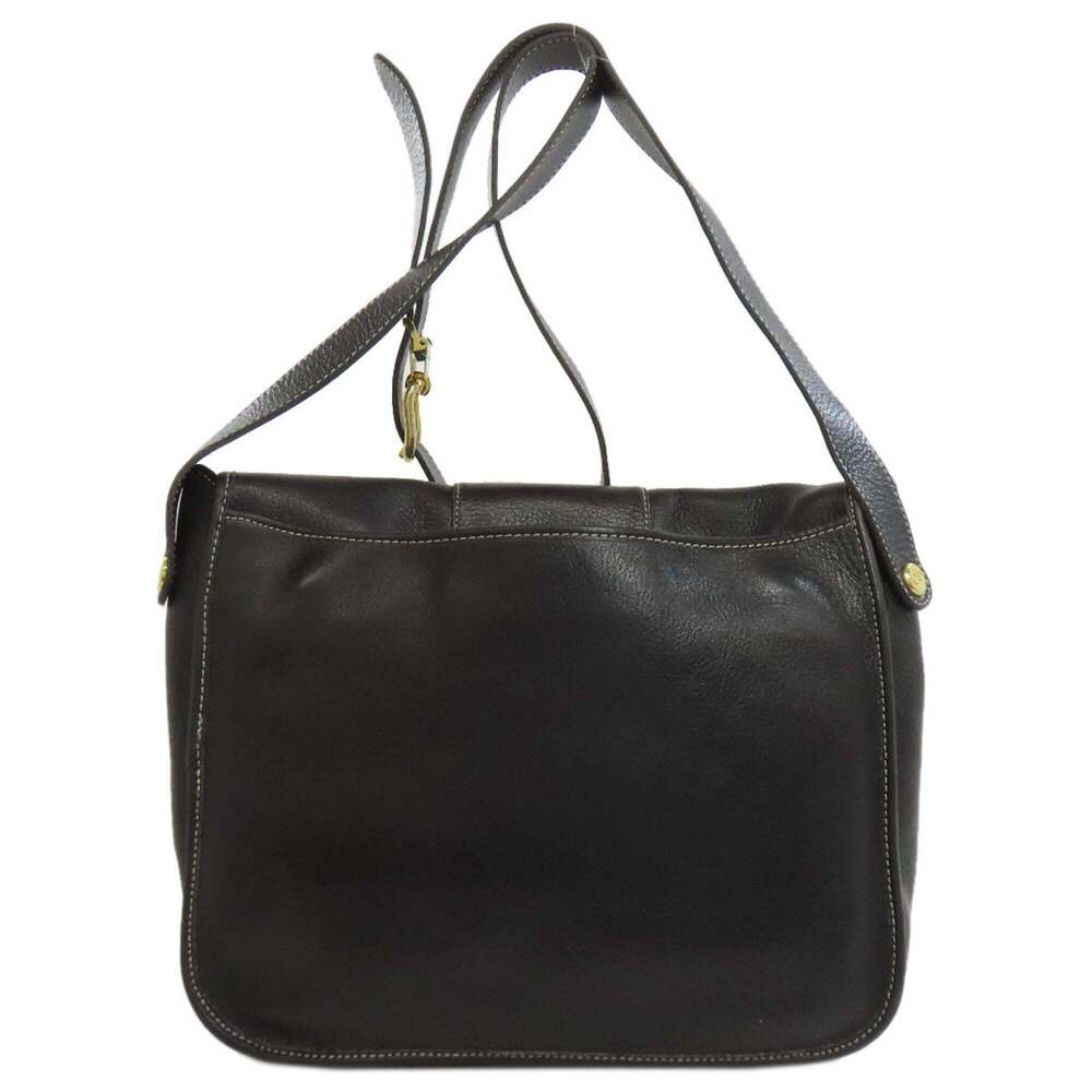 CHRISTIAN DIOR Black Leather Shoulder Bag - Picture 2 of 11